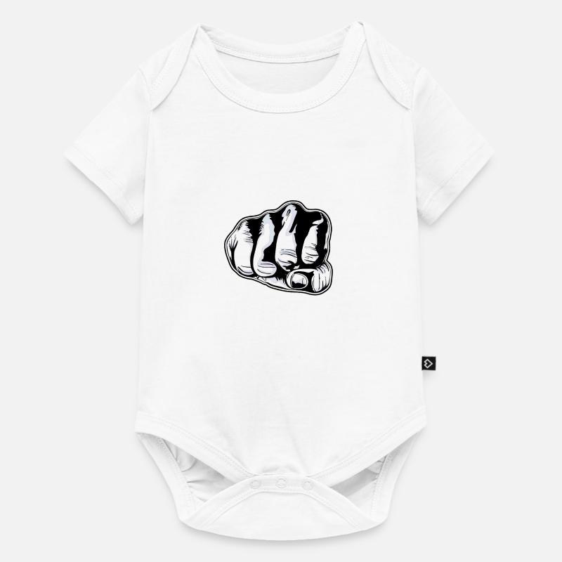 Faust - Baby Premium Kurzarmbody - Weiß