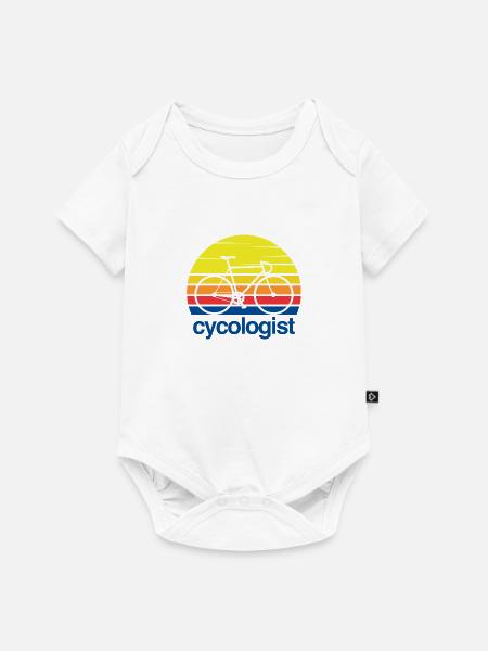CYCOLOGIST - Baby Premium Kurzarmbody - Weiß
