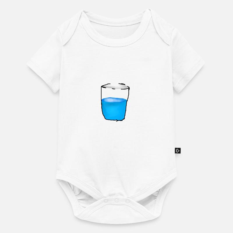 Verre d’eau - Body à manches courtes Premium Bébé - blanc