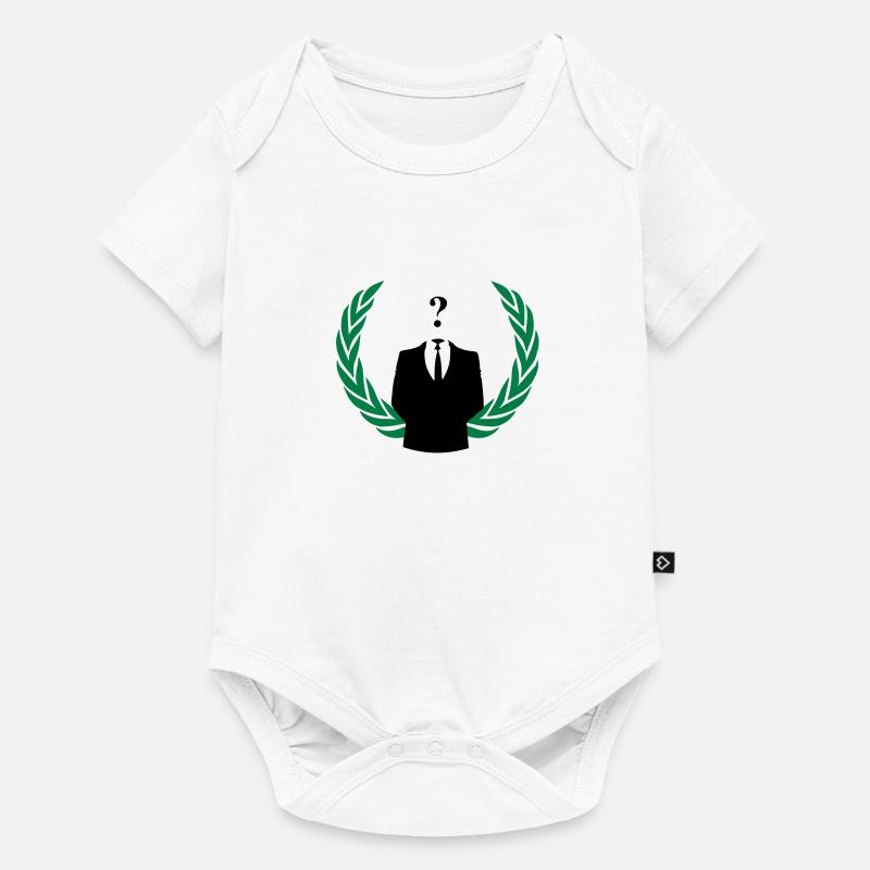 anonymous color - Body à manches courtes Premium Bébé - blanc