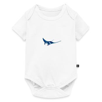 Manta ray - Baby Premium short-sleeve bodysuit - white - Front