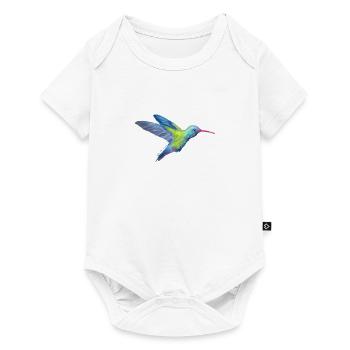 AD Hummingbird - Baby Premium short-sleeve bodysuit - white - Front