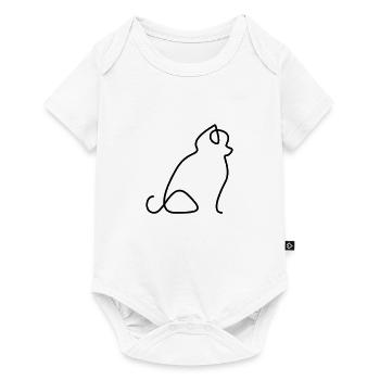 Pomeranian - Baby Premium short-sleeve bodysuit - white - Front