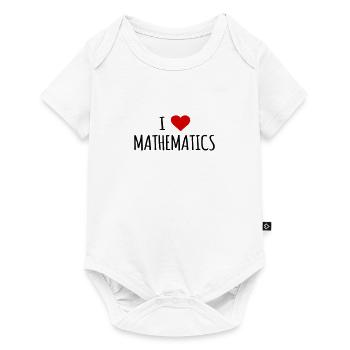 Mathematics Mathematicians Mathematics Teacher Gift - Baby Premium short-sleeve bodysuit - white - Front