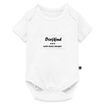Village child and proud of it - Baby Premium short-sleeve bodysuit - white - Front