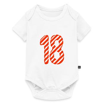 HAPPY BIRTHDAY. HAPPY BIRTHDAY. ANNIVERSARY. - Baby Premium short-sleeve bodysuit - white - Front