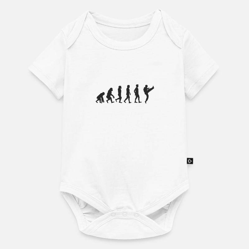 Evolution Karate - Body à manches courtes Premium Bébé - blanc