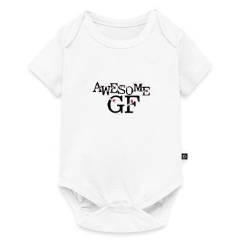AWESOME GF - Baby Premium short-sleeve bodysuit - white - Front