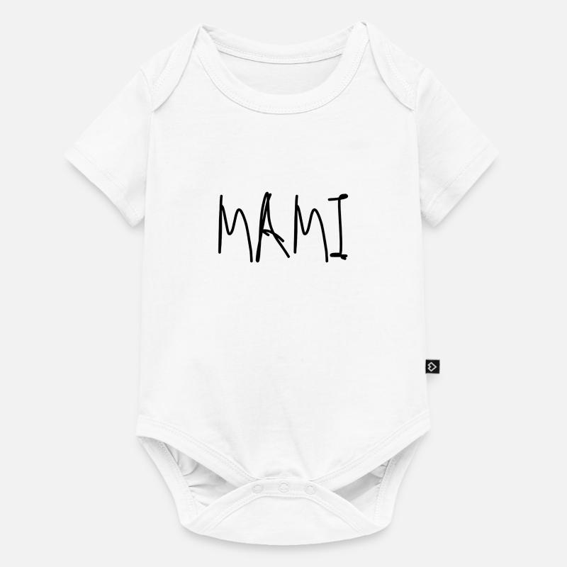 Maman - Body à manches courtes Premium Bébé - blanc