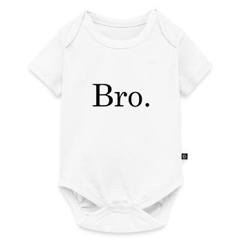 Bro - Baby Premium short-sleeve bodysuit - white - Front