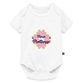 MAÎTRESSE. MERCI. MERCI MAÎTRESSE. ATSEM - Body à manches courtes Premium Bébé - blanc - Devant