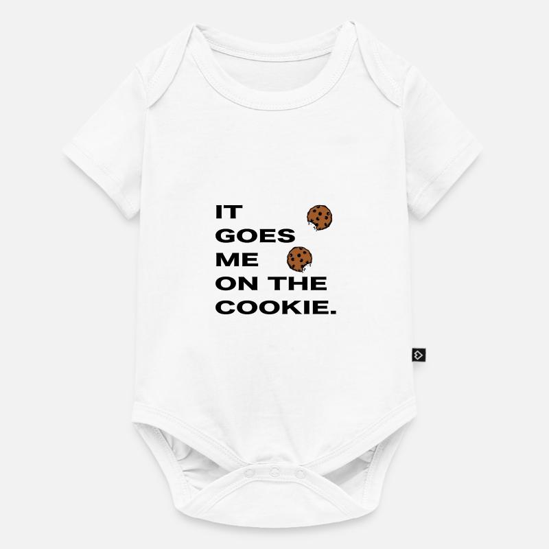 DENGLISH VOUS ÊTES SUR LE COOKIE - Body à manches courtes Premium Bébé - blanc