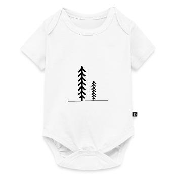 Outdoor Amoureux de la nature - Body à manches courtes Premium Bébé - blanc - Devant