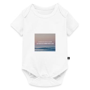 Ich will nur - Philipp Poisel - Baby Premium Kurzarmbody - Weiß - Vorne