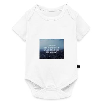 Ich will nur - Philipp Poisel - Baby Premium Kurzarmbody - Weiß - Vorne