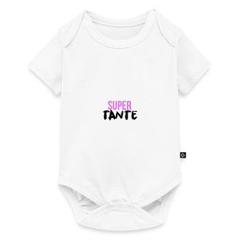 Auntie Super Auntie - Baby Premium short-sleeve bodysuit - white - Front