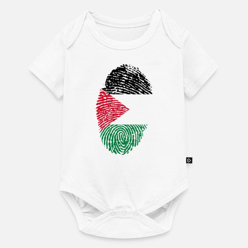 Palestine - Body à manches courtes Premium Bébé - blanc
