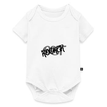OST ROCKER Style Shirt DDR - Baby Premium Kurzarmbody - Weiß - Vorne