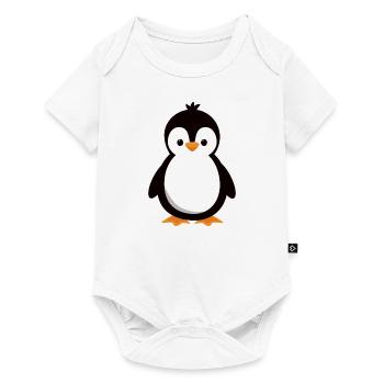 cute penguin - Baby Premium short-sleeve bodysuit - white - Front