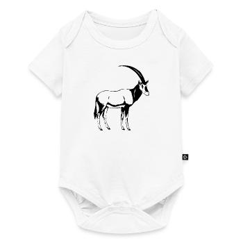 Antelope - Baby Premium short-sleeve bodysuit - white - Front