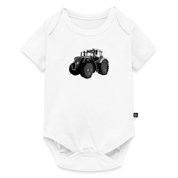 Tracteur - Body à manches courtes Premium Bébé - blanc - Devant