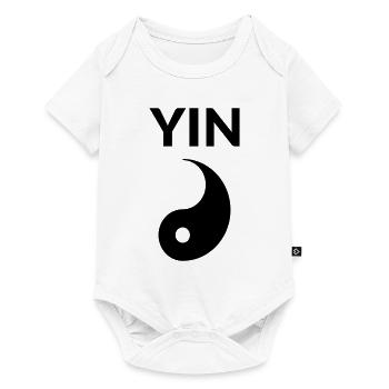 Yin Yang Symbol Couples Partner Look Carnival Couple - Baby Premium short-sleeve bodysuit - white - Front