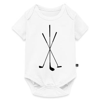 Golf - Clubs de golf - Body à manches courtes Premium Bébé - blanc - Devant