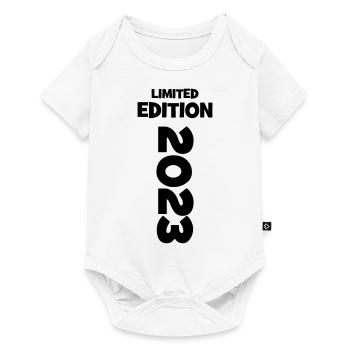 Edition Limitée - 2023 - Anniversaire - Année de naissance - Body à manches courtes Premium Bébé - blanc - Devant