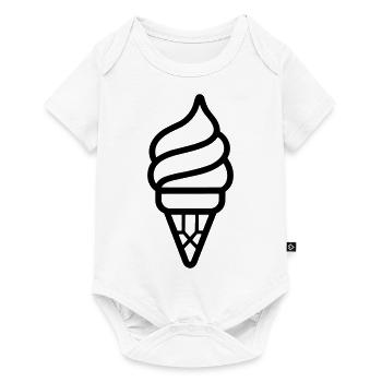 Glace - Baby Premium short-sleeve bodysuit - white - Front