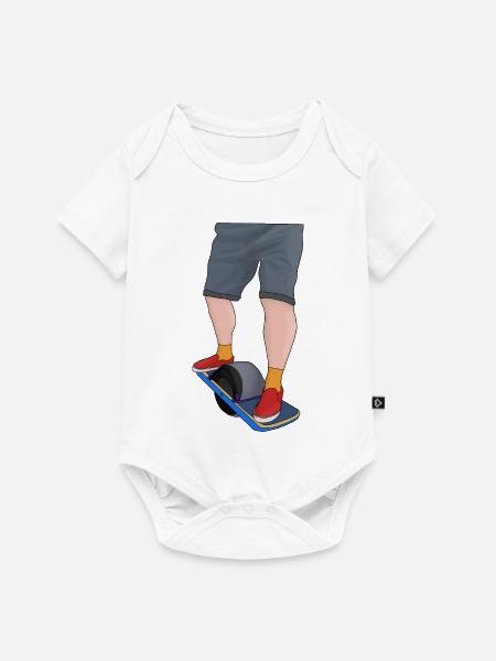 Ein Leben Eine Fahrt - Baby Premium Kurzarmbody - Weiß