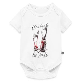 keine Gnade für die Wade Marathon Halbmarathon - Baby Premium Kurzarmbody - Weiß - Vorne