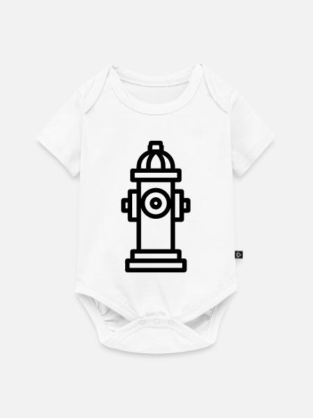 Hydrant - Baby Premium Kurzarmbody - Weiß
