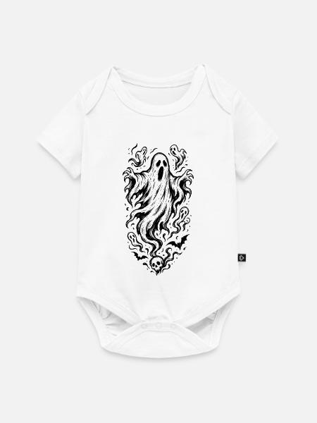 Geister - Baby Premium Kurzarmbody - Weiß