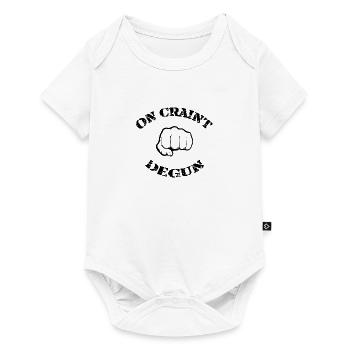 On Craint Degun Poing - Body à manches courtes Premium Bébé - blanc - Devant