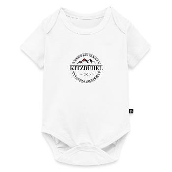 Ski Team Austria Kitzbühel Winter - Body à manches courtes Premium Bébé - blanc - Devant