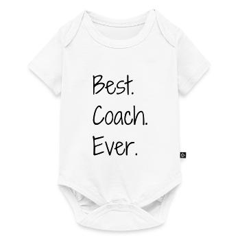 Coach / Coaching / Entraineur / Sport - Body à manches courtes Premium Bébé - blanc - Devant
