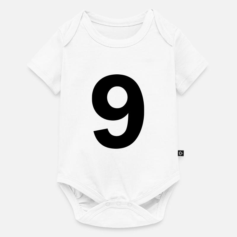 9 - Baby Premium Kurzarmbody - Weiß
