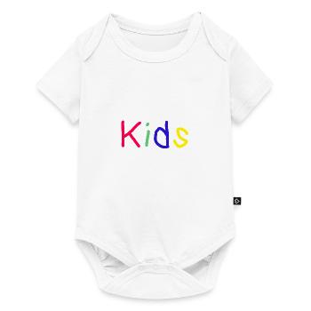 Kids Gift Idea Kids Colorful - Baby Premium short-sleeve bodysuit - white - Front