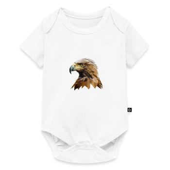 EAGLE - Baby Premium short-sleeve bodysuit - white - Front