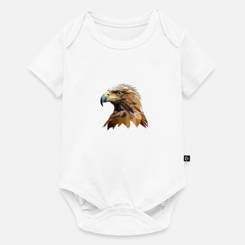 EAGLE - Baby Premium Kurzarmbody - Weiß