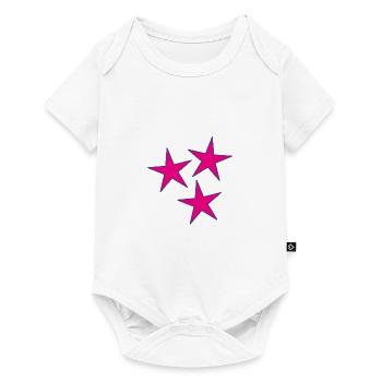STAR. STARS. STAR. FEAST. ANNIVERSARY. CHRISTMAS - Baby Premium short-sleeve bodysuit - white - Front