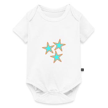 STAR. STARS. STAR. FEAST. ANNIVERSARY. CHRISTMAS - Baby Premium short-sleeve bodysuit - white - Front