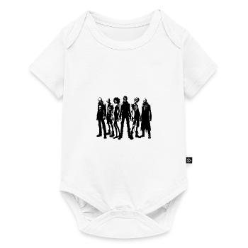 Halloween Monster Skeletons Zombie Group - Baby Premium short-sleeve bodysuit - white - Front
