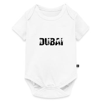 Palmiers de Dubaï - Body à manches courtes Premium Bébé - blanc - Devant