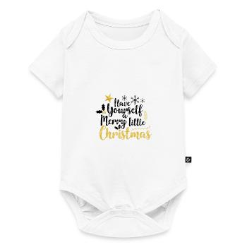 PASSEZ UN JOYEUX PETIT NOËL - Body à manches courtes Premium Bébé - blanc - Devant