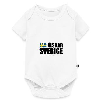JAG ALSKAR SVERIGE - Body à manches courtes Premium Bébé - blanc - Devant