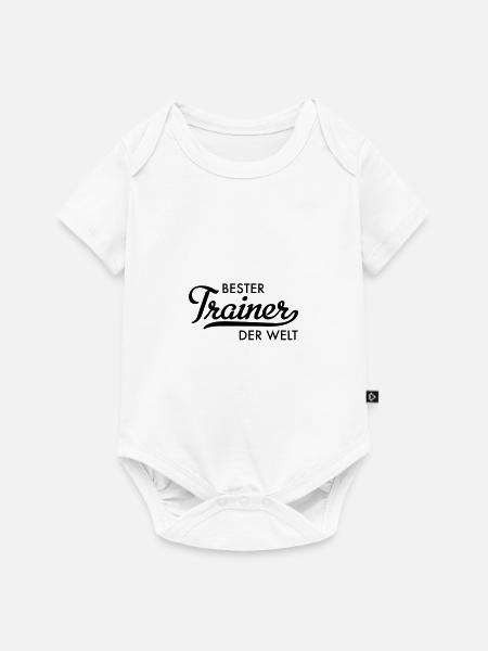 bester trainer der welt - Baby Premium Kurzarmbody - Weiß
