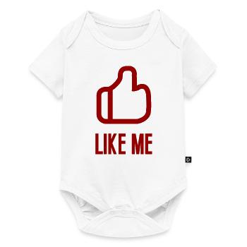 Like me - Baby Premium short-sleeve bodysuit - white - Front