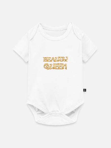 Beauty Queen - Baby Premium Kurzarmbody - Weiß