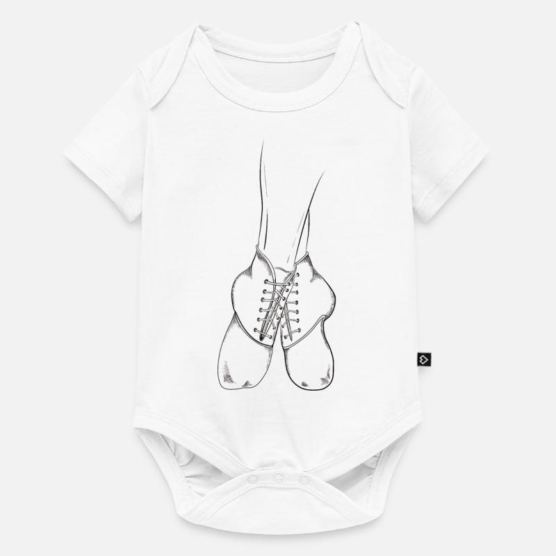 Bottes de garde blanches | Collection noir et blanc - Body à manches courtes Premium Bébé - blanc